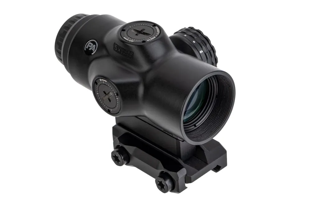 SLx 5X MicroPrism Scope with Red Illuminated ACSS Aurora 5.56/.308 Yard Reticle