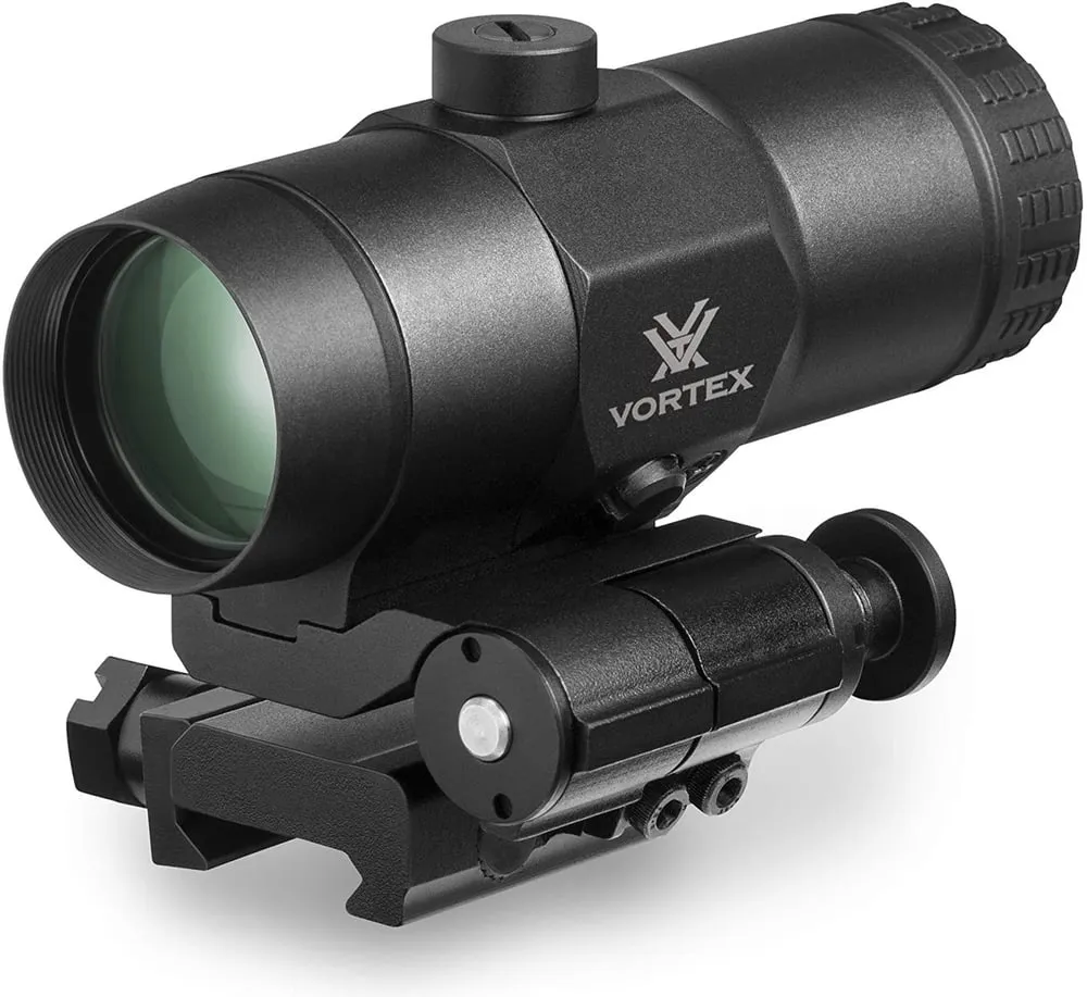 VMX-3T 3x Red Dot Magnifier with Flip Mount